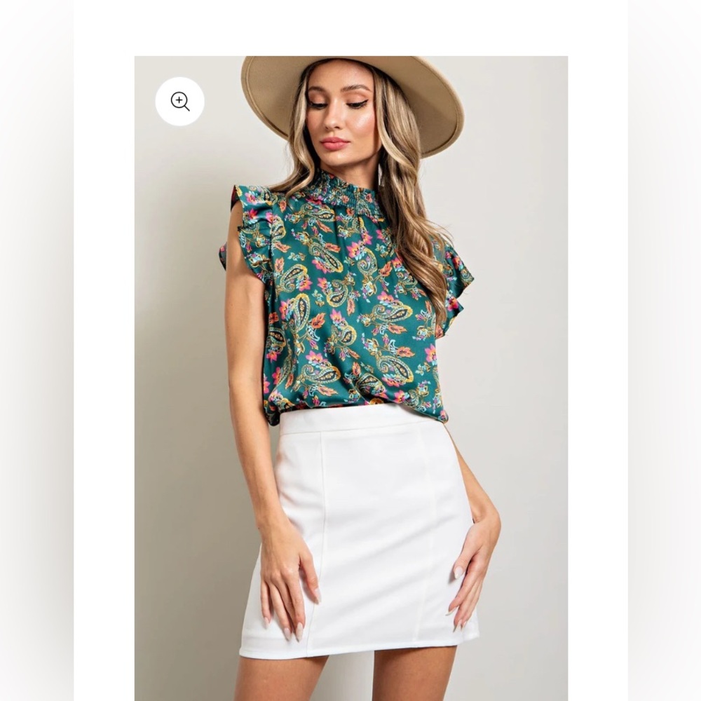 Off White Mini Skirt